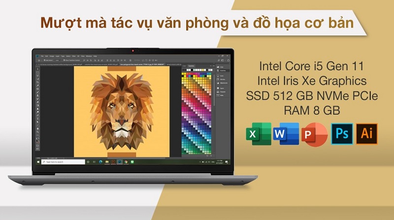 Thời lượng pin lớn l&agrave;m việc hiệu quả hơn